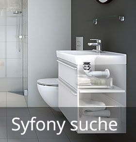 Syfony suche, umywalkowe